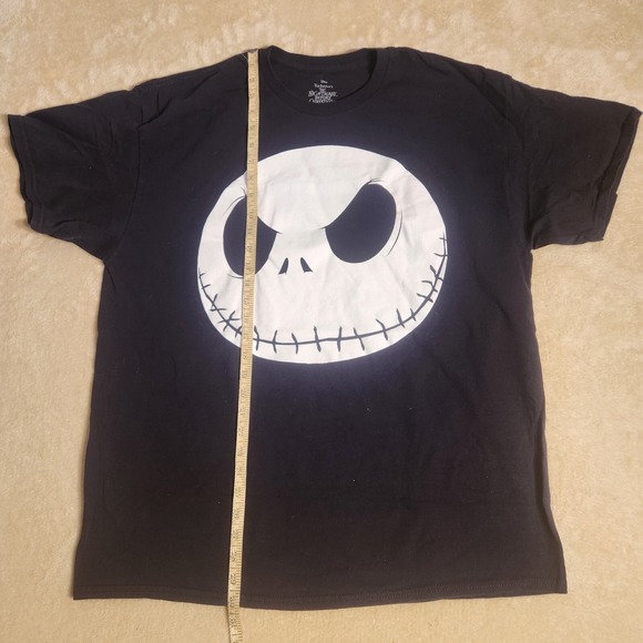 Disney The Nightmare Before Christmas Jack Skellington Moon T-Shirt Size XL - Picture 6 of 8